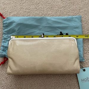 HOBO Lauren Clutch Wallet - Color is Pumice comes with dust bag. NWT